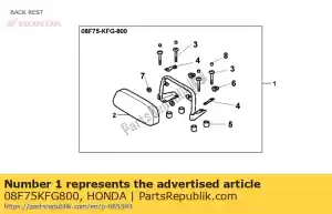 honda 08F75KFG800 rugleuning - Onderkant