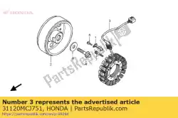 stator comp. Van Honda, met onderdeel nummer 31120MCJ751, bestel je hier online: