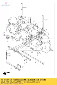 suzuki 1326732F00 wyreguluj ?rub? jak - Dół