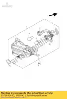 3571835F00, Suzuki, stopcontact en snoer suzuki gsx  r750 r1000 r600 gsx1400 r600z gsx1400z 1400 750 1000 600 , Nieuw