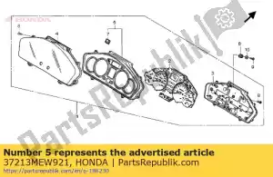 honda 37213MEW921 piastra assy., riflettente - Il fondo