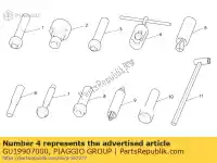 GU19907000, Piaggio Group, puller for internal ring moto-guzzi breva ie nevada nevada classic ie v 750 2003 2004 2008 2009 2010, New