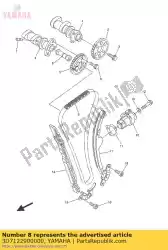 Aqui você pode pedir o alavanca, mola de descompressão em Yamaha , com o número da peça 3D7122900000: