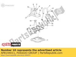 Aprilia AP8144011, O-ring 3125, OEM: Aprilia AP8144011