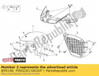 899148, Piaggio Group, verrouillage inférieur du carénage avant aprilia  rsv4 tuono tuono 1000 2011 2014, Nouveau