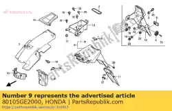 Qui puoi ordinare parafango c, rr. Da Honda , con numero parte 80105GE2000: