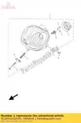 Aqui você pode pedir o conjunto da unidade do farol em Yamaha , com o número da peça 5C2H43102000: