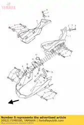 Tutaj możesz zamówić kret, os? Ona boczna 2 od Yamaha , z numerem części 20S2171M0000: