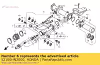 52100HN2000, Honda, conjunto basculante, rr honda trx500fa fourtrax foreman 500 , Nuevo