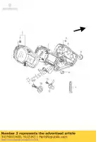 3415001H00, Suzuki, caja superior suzuki gsx r 600 750 2006 2007 2008 2009 2010, Nuevo