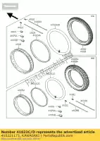 410221173, Kawasaki, pneu com câmara de ar, 130 / 80r17 (b kawasaki kle  a klr c b kl650 kle500 klr650 klr650c 500 650 , Novo