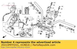 Tutaj możesz zamówić zestaw kluczy od Honda , z numerem części 35010MFFD01: