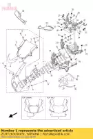 2CRY283G00P0, Yamaha, corpo, parte superiore superiore 1 yamaha yzf r 1000 2015, Nuovo