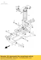 6210037H0028W, Suzuki, Zespó? absorbera, r suzuki gsx r 600 2010, Nowy