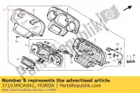 37103MCA641, Honda, montagem de vidro. honda gl goldwing a gold wing  gl1800a 1800 , Novo