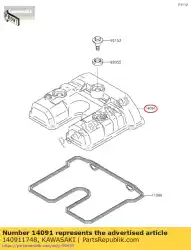 Here you can order the cover,head from Kawasaki, with part number 140911748: