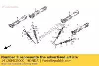 14120MCS000, Honda, nokkenascomp., l. in. honda st 1300 2002 2003 2004 2006 2007 2008 2009 2010, Nieuw