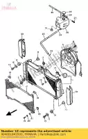 904801843500, Yamaha, grommet(1aa) yamaha fzx 750 1987 1988, New