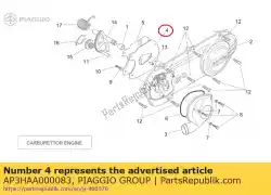 Aqui você pode pedir o painel de isolamento acústico em Piaggio Group , com o número da peça AP3HAA000083: