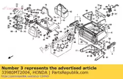 Here you can order the garnish, l. Trunk from Honda, with part number 33980MT2004:
