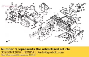 honda 33980MT2004 garnish, l. trunk - Bottom side