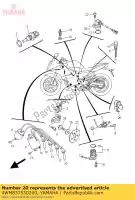 4WM837550200, Yamaha, sensor, snelheid yamaha xv yzf r xj xva wildstar xjn xjs diversion xjsy xjf f n xjsa 1600 600 6, Nieuw