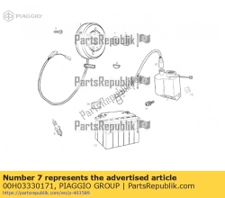 Aprilia 00H03330171, Coil, OEM: Aprilia 00H03330171