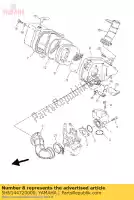 5HN144720000, Yamaha, plaat, element yamaha tt r 90 2000 2001 2002 2003 2004 2005 2006 2007, Nieuw