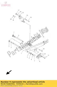 yamaha 903870686900 collare - Il fondo