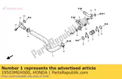 Here you can order the no description available at the moment from Honda, with part number 19503MEH000: