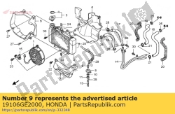 Honda 19106GE2000, Adattatore, cappuccio di riserva, OEM: Honda 19106GE2000