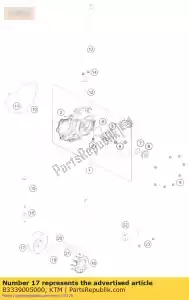 ktm B3339005000 rotor efi - Bottom side