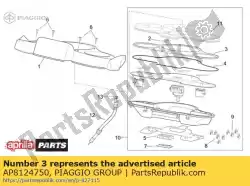 Qui puoi ordinare scudo da Piaggio Group , con numero parte AP8124750: