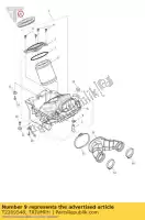 T2209548, Triumph, selar a entrada de ar frio triumph thunderbird commander thunderbird lt 1700 2014 2015, Novo