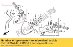 Here you can order the sw set,st kill from Honda, with part number 35015MBW612: