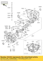 Tutaj możesz zamówić rura, odpowietrznik kx250zdf od Kawasaki , z numerem części 921921184: