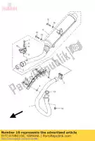 5YT147080100, Yamaha, protector assy yamaha yfm 350 2004 2005 2006 2007 2008 2009 2010 2011 2012 2013, Nowy