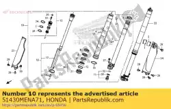 Aqui você pode pedir o nenhuma descrição disponível no momento em Honda , com o número da peça 51430MENA71: