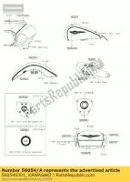 560540301, Kawasaki, marque, réservoir de carburant, rh vn1700a9f kawasaki vulcan 1700 2015 2016, Nouveau