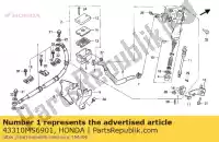 43310MS6901, Honda, nessuna descrizione disponibile al momento honda xl 600 1991 1992 1994 1995, Nuovo