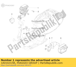 Aprilia 1A016315R, Regulator napi?cia, OEM: Aprilia 1A016315R