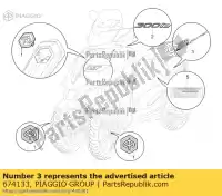 674133, Piaggio Group, Etiqueta 