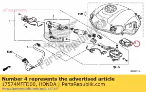 honda 17574MFFD00 pakowanie, podstawa - Dół