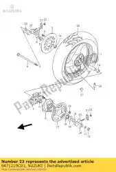 ring, regelaar van Suzuki, met onderdeel nummer 6471219C01, bestel je hier online: