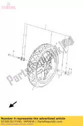 Tutaj możesz zamówić brg, r-b 6000 26mm 19g nt od Yamaha , z numerem części 93306301YV00: