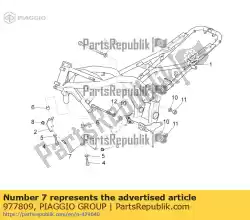 Qui puoi ordinare prigioniero m10x38 da Piaggio Group , con numero parte 977809: