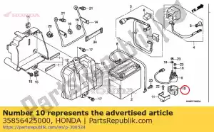 honda 35856425000 rubber, magnetische schok - Onderkant