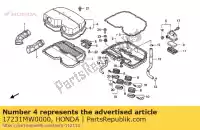 17231MW0000, Honda, Coperchio alloggiamento filtro aria comp. honda cbr 900 1992 1993 1994 1995 1996 1997 1998 1999, Nuovo