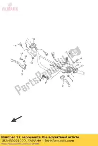 yamaha 1B2H39221000 lever 2 - Bottom side