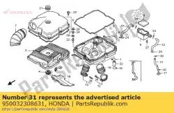 Qui puoi ordinare nessuna descrizione disponibile al momento da Honda , con numero parte 950032308631: